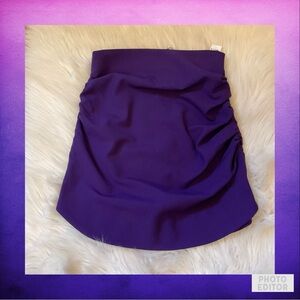Zara Pleated Mini Skirt - NWT - Size XS - Purple